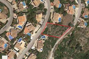 Grundstück/Finca zu verkaufen in Urbanización Montepego, Dénia, Alicante. 